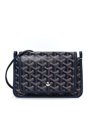 Goyardine Plumet Wallet Clutch Navy #271133G16B